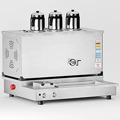 Anka Pro Plus Smart Çay Kazanı, Hibrit, 3 Demlikli, 30 Litre, Inox