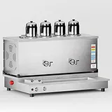 Anka Pro Plus Smart Çay Kazanı, Hibrit, 4 Demlikli, 40 Litre, Inox - Görsel 1
