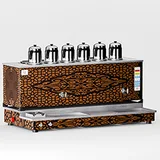 Anka Pro Plus Smart Çay Kazanı, Hibrit, 6 Demlikli, 60 Litre, Bakır - Görsel 1
