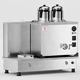 Anka Turbo Çay Kazanı, Hibrit, 2 Demlikli, 20 Litre, Inox - Görsel 1