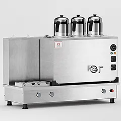 Anka Turbo Çay Kazanı, Hibrit, 3 Demlikli, 30 Litre, Inox
