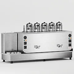 Anka Turbo Çay Kazanı, Hibrit, 5 Demlikli, 50 Litre, Inox