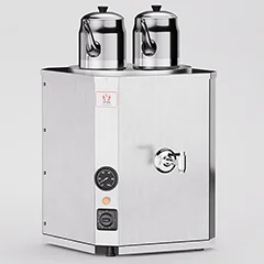 Anka Yeni Nesi Çay Makinası, 2 Demlikli, 25 Litre, Inox