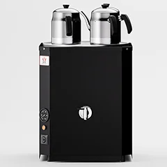 Anka Yeni Nesil Çay Makinası, 3 Demlikli, 35 Litre, Siyah