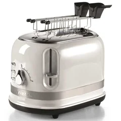 Ariete Moderna 2 Dilim Ekmek Kızartma Makinesi, 815 w, Beyaz
