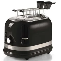 Ariete Moderna 2 Dilim Ekmek Kızartma Makinesi, 815 w, Siyah