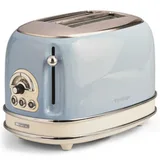 Ariete Vintage 2 Dilim Ekmek Kızartma Makinesi, 810 w, Mavi - Görsel 1