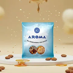 A.ROMA Aromalı Dondurma Katkısı, Bal Badem, 300 Gr