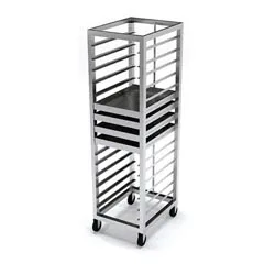Tepsi Taşıma Arabası 15 Tepsilik  40x60 cm, ATA-4060/15
