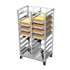 Atalay 9x2 Tepsilik Termotrey Tepsi Taşıma Arabası, ATAT-3753-18