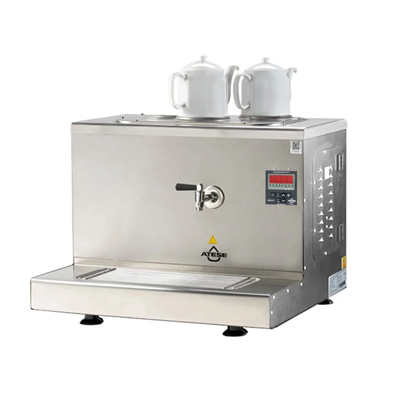 Ateşe Cappadocia Smart Çay Kazanı, Elektrikli, Inox, 2 Demlikli