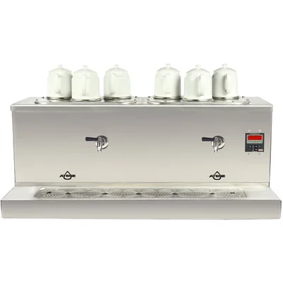 Ateşe Cappadocia Smart Çay Kazanı, Elektrikli, Inox, 6 Demlikli