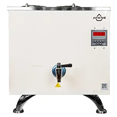 Ateşe Titanium Keyfchi Akıllı Dijital Çay Kazanı, Elektrikli, 3 Demlikli, Krem Renk
