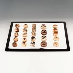 Zicco Aynalı Teşhir Standı, Köşeli, 50x67 cm