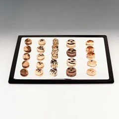 Zicco Aynalı Teşhir Standı, Köşeli, 50x67 cm