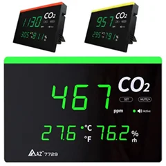 AZ 7729 Işıklı Display Ortam Hava Kalitesi Ölçer