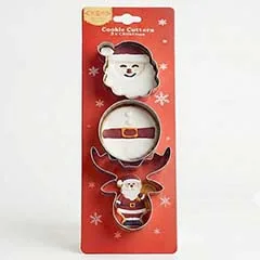Beysa 0078 Yılbaşı Kurabiye Kalıbı, 3lü