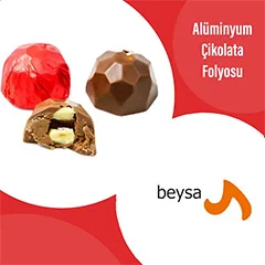 Beysa Alüminyum Çikolata Folyosu, Düz, Mor