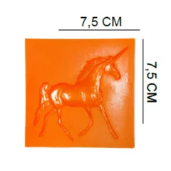 Beysa At Silikon Şeker Hamuru Kalıbı, 7,5x7,5 cm