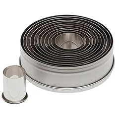 Beysa BXGQM Çikolata Kesici Metal Set, Düz