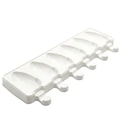 Beysa Çilek Silikon Dondurma Kalıbı, 6lı