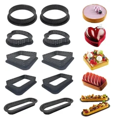 Beysa Delikli Kalp Tart Kalıbı, Exoglass