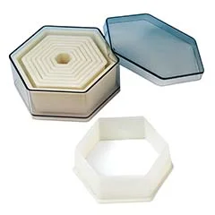 Beysa Exoglass Volovan Kopat Seti, Altıgen, Düz, 10lu