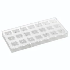 Beysa İkonik Square Çikolata Kalıbı, Oluklu, Kare, Pc 51