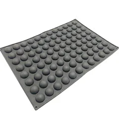 Beysa K4233 Yarım Küre Silikon Kalıp, 40x60 cm, 96lı