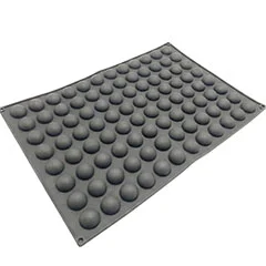 Beysa K4233 Yarım Küre Silikon Kalıp, 40x60 cm, 96lı