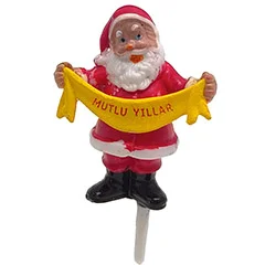 Beysa Noel Baba Yılbaşı Pasta Süsü, 72li
