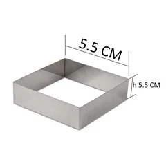 Beysa Pasta Çemberi Kare, 5,5x5,5 cm