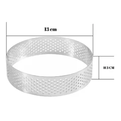 Beysa Pasta Çemberi Pandispanya Inox 13 Cm H3