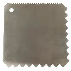 Beysa Pasta Dekor Tarağı, Inox, No 1