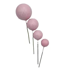 Pasta Süsü Pembe Top 20'li Paket