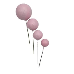 Pasta Süsü Pembe Top 20'li Paket