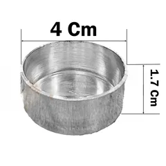 Beysa Silindir Tart Kalıbı, 4x1,7 CM, 40 Adet