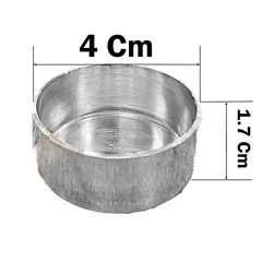 Beysa Silindir Tart Kalıbı, 4x1,7 CM, 40 Adet