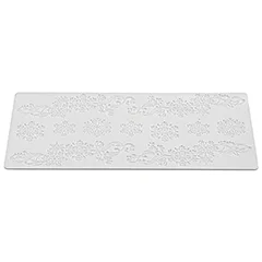 Beysa Snowflakes Silikon Mat, 40x20 cm