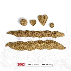 Beysa Surenapart M3063 Silikon Şeker Hamuru Kalıbı, 19x11 cm