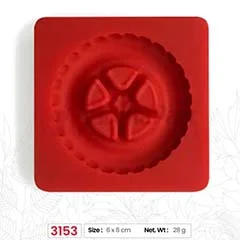 Beysa Surenapart M3153 Şeker Hamuru Silikonu, 6x6 cm