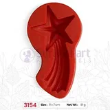 Beysa Surenapart M3154 Yıldız Şeker Hamuru Silikonu, 11x7 cm - Görsel 1