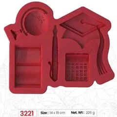Beysa Surenapart M3221 Silikon Şeker Hamuru Kalıbı, 14x18 cm