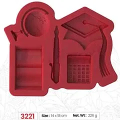 Beysa Surenapart M3221 Silikon Şeker Hamuru Kalıbı, 14x18 cm