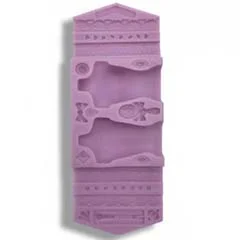 Beysa Üst Figür Silikon Şeker Hamuru Kalıbı, 23,5x8 cm
