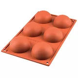 Beysa Yarım Küre Silikon Büyük Kek Kalıbı, 6lı - Görsel 1