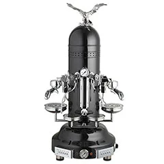 Bezzera Eagle Dome Vertical Black Otomatik Espresso Kahve Makinesi, 2 Gruplu