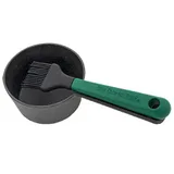 Big Green Egg Döküm Demir Sos Tenceresi ve Fırçası - Görsel 1