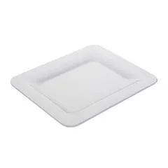 Biradlı 1/2 Küvet Açık Büfe Sunum Tepsisi, 32.5x26.5x2.5 cm