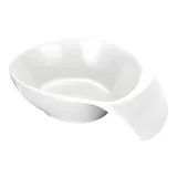 Biradlı Açık Büfe Minimalist, Sosluk, Çerezlik, 13x9x3,5 cm, Beyaz - Görsel 1